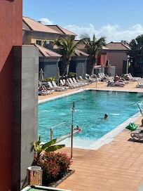 Varm skön pool!