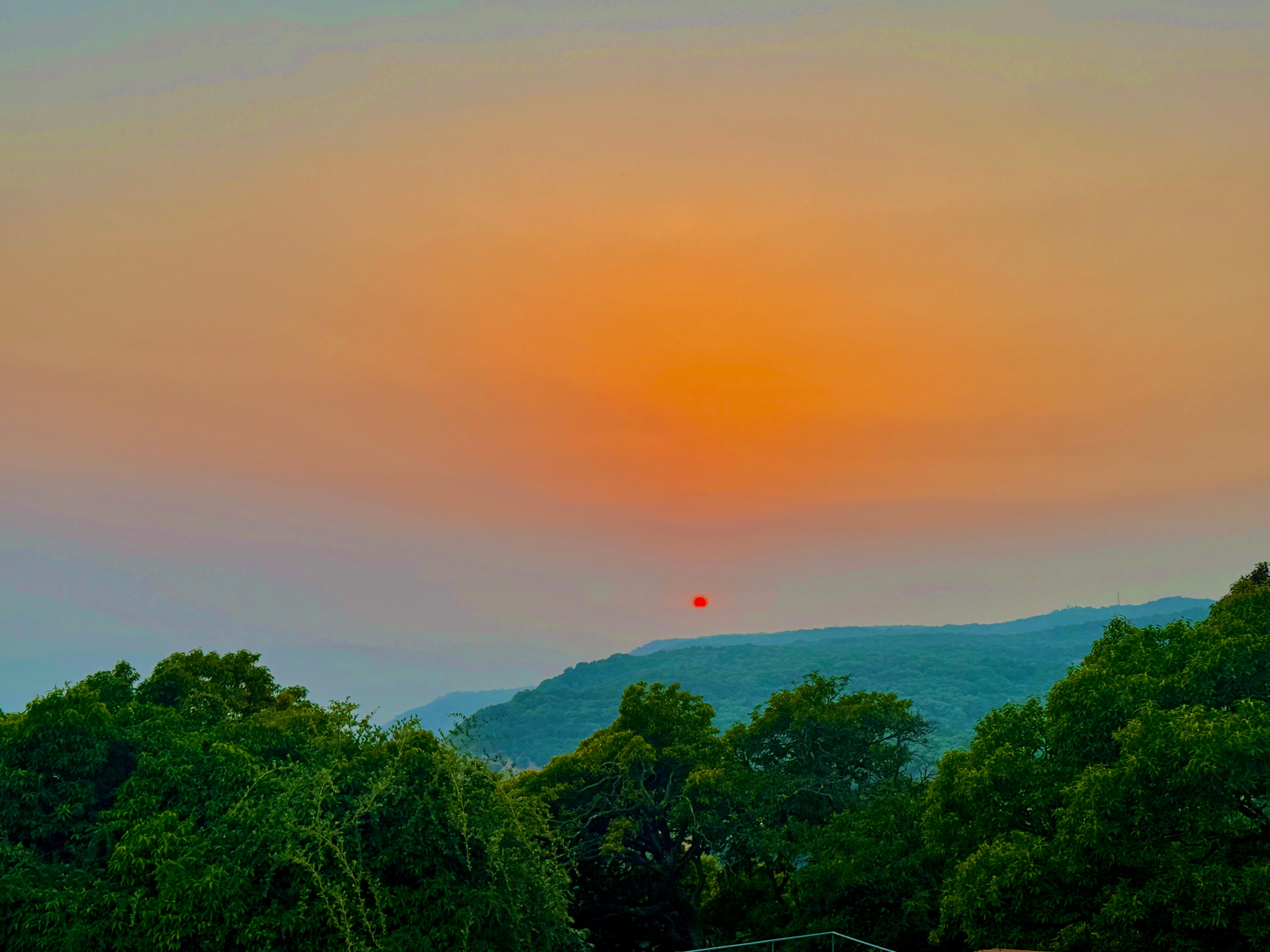 sunset from the Konya deck