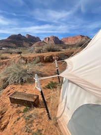 View from our tent