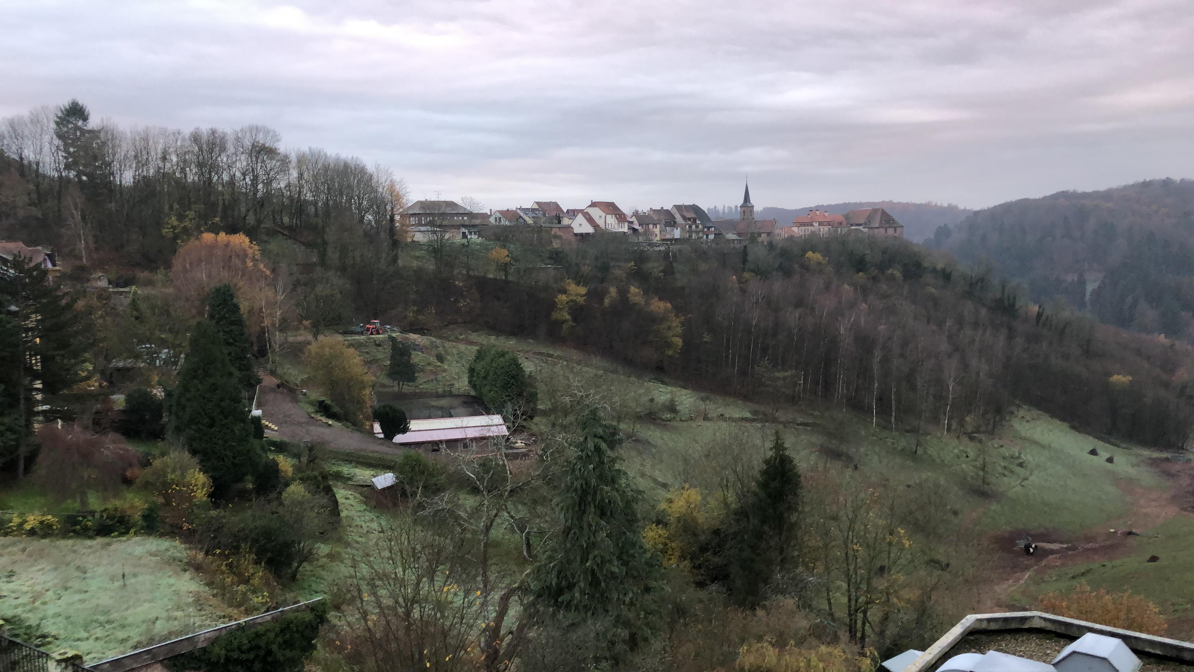 Vue de ma chambre … Top