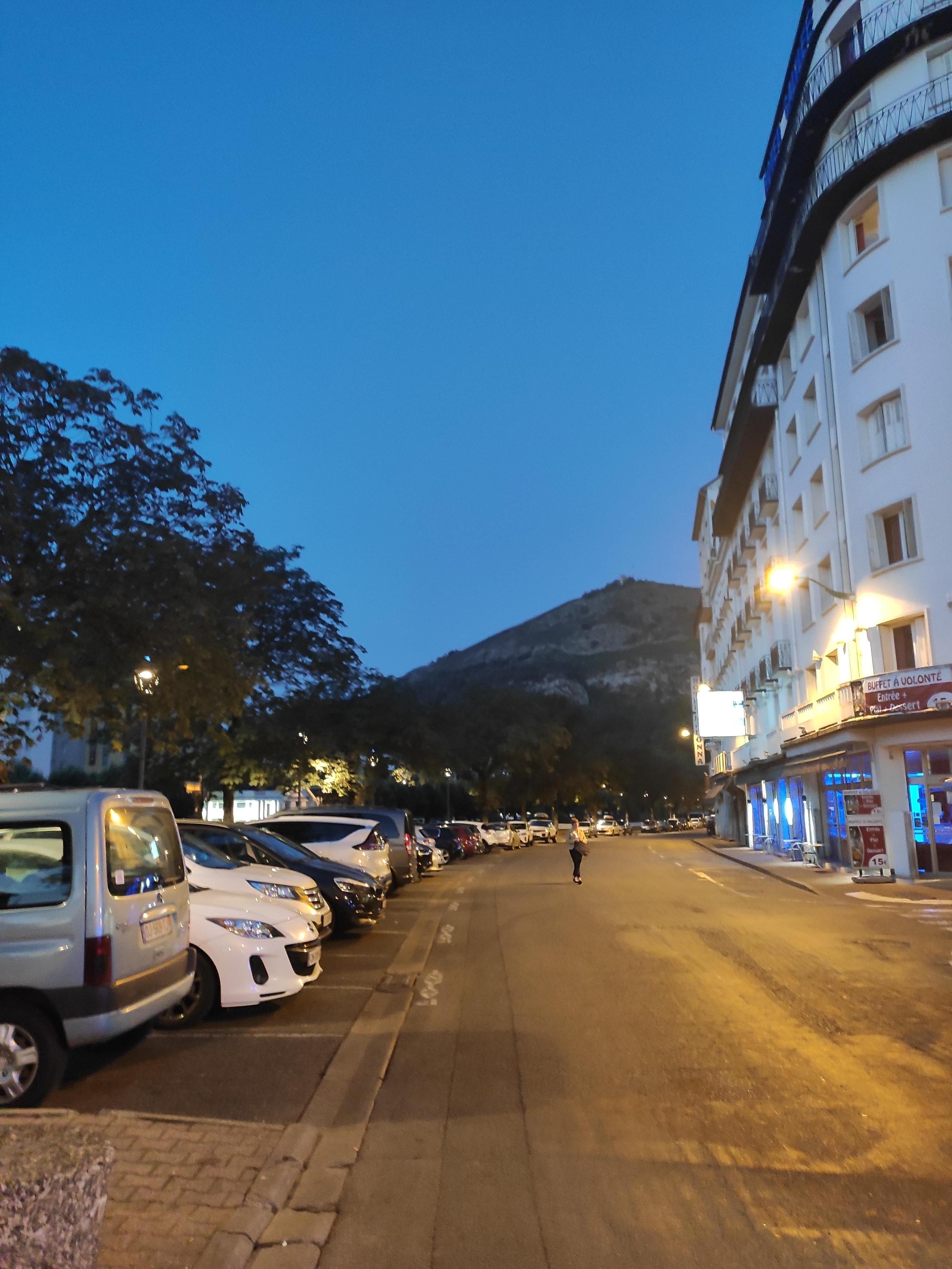 Mountain view from hotel area