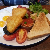 Huge breakfast
