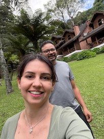 Gramado dos chalés
