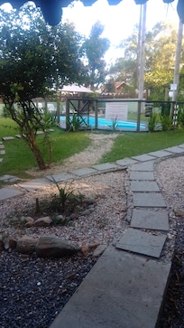 Essa era a vista do nosso apartamento.