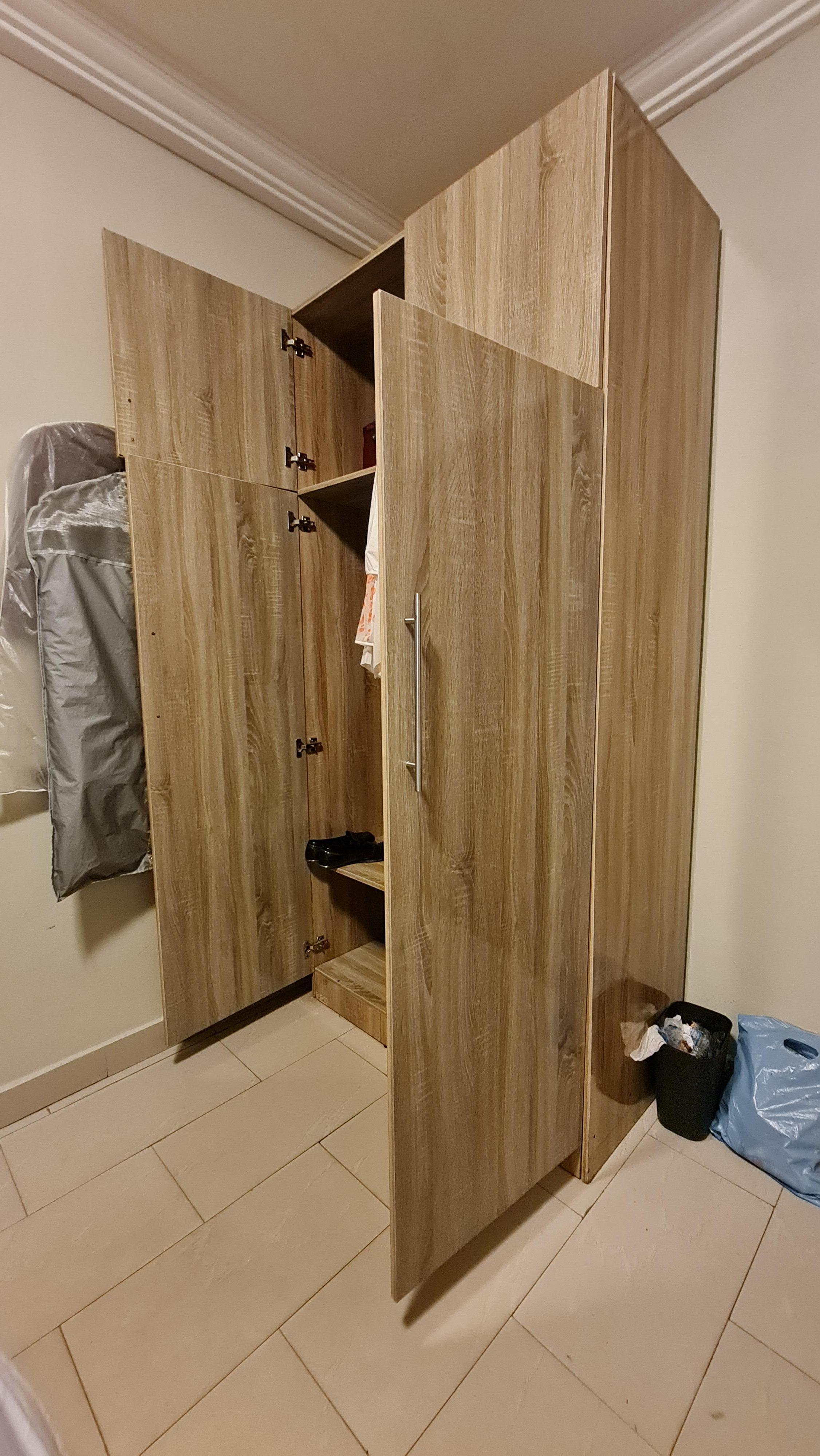 Wardrobe hanger missing
