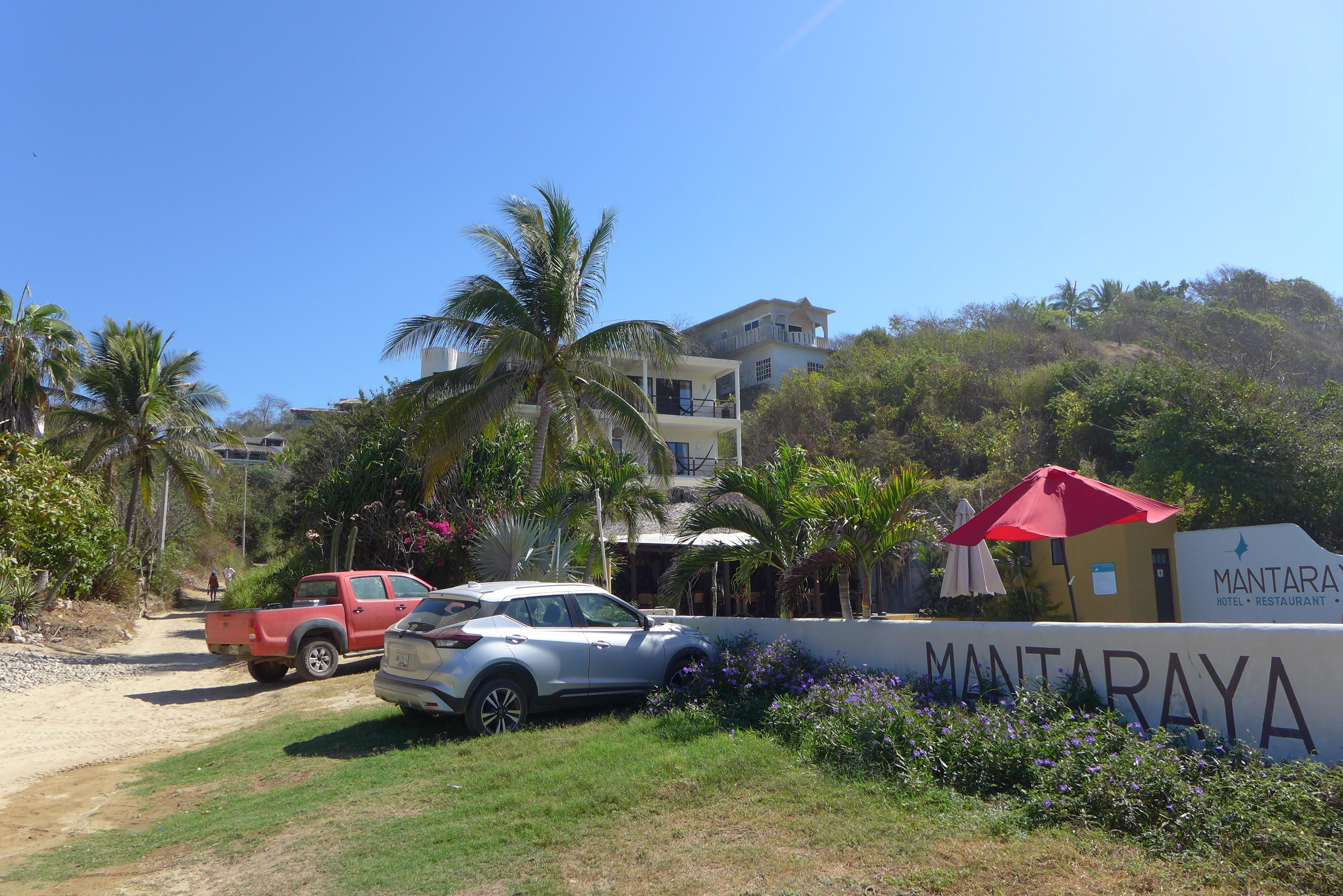 Hotel from the road