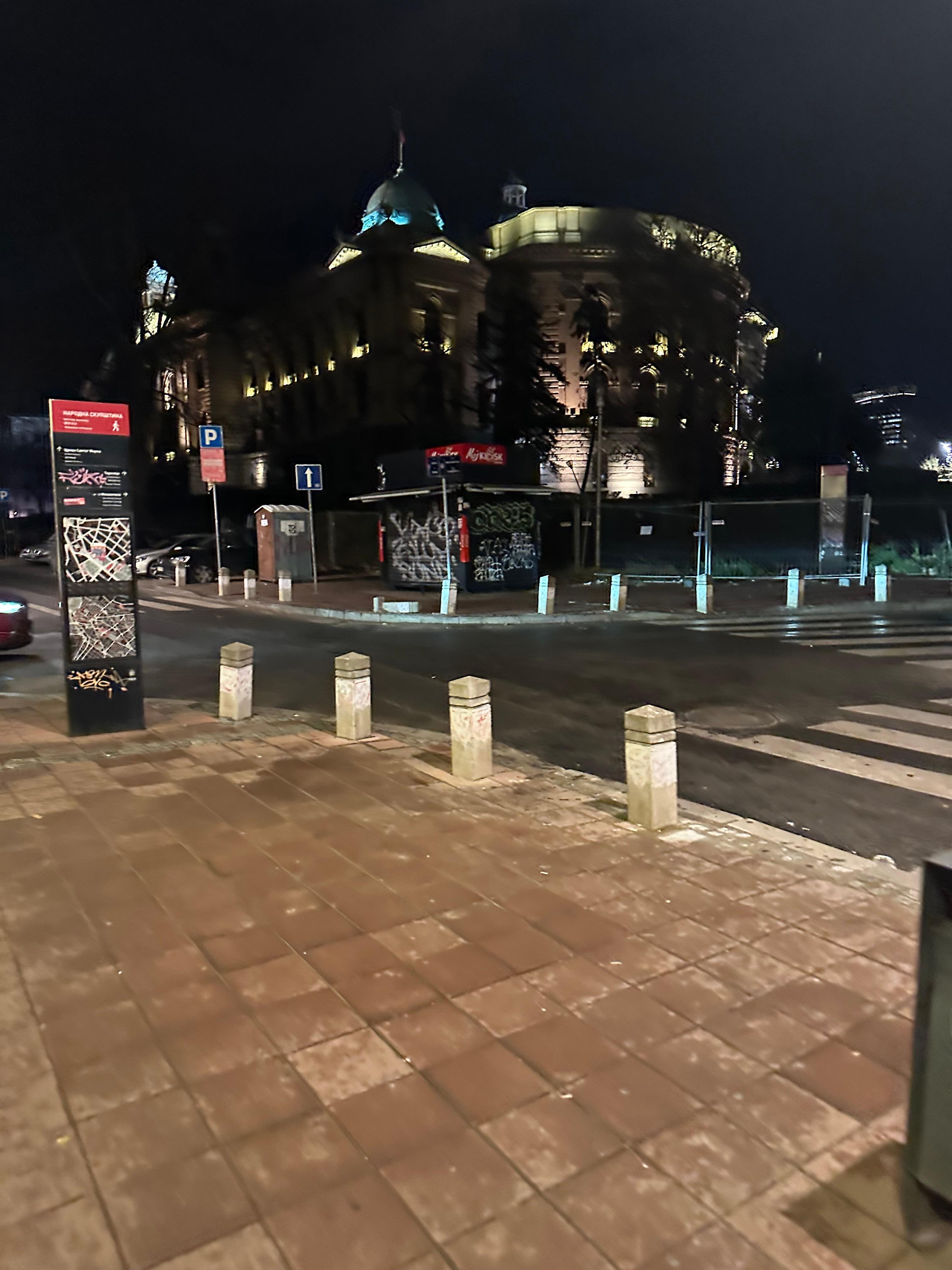 Parliament buildings opposite 