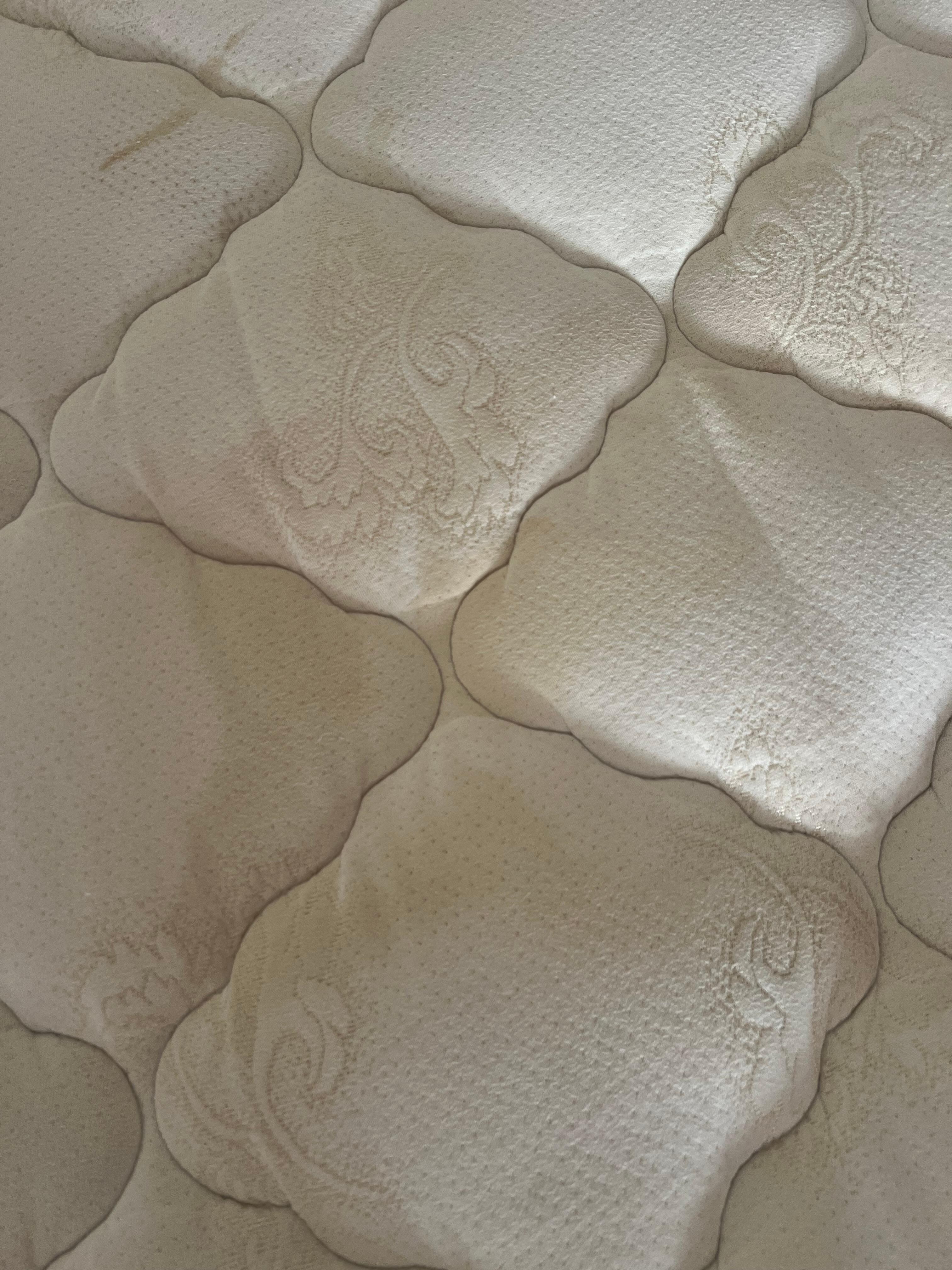 Stained mattress 