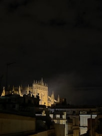 Vista do terraço do hotel