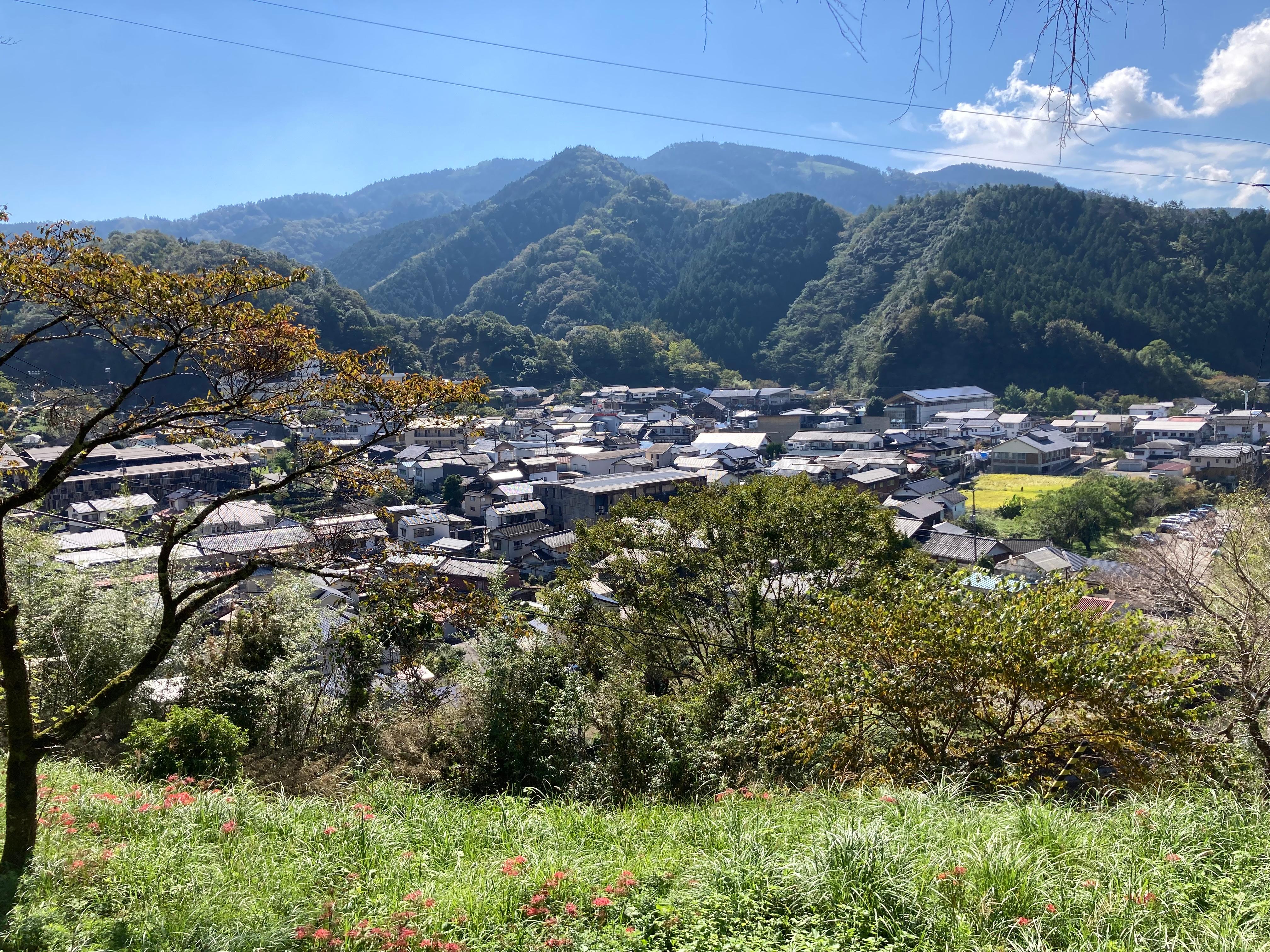 梼原町全景