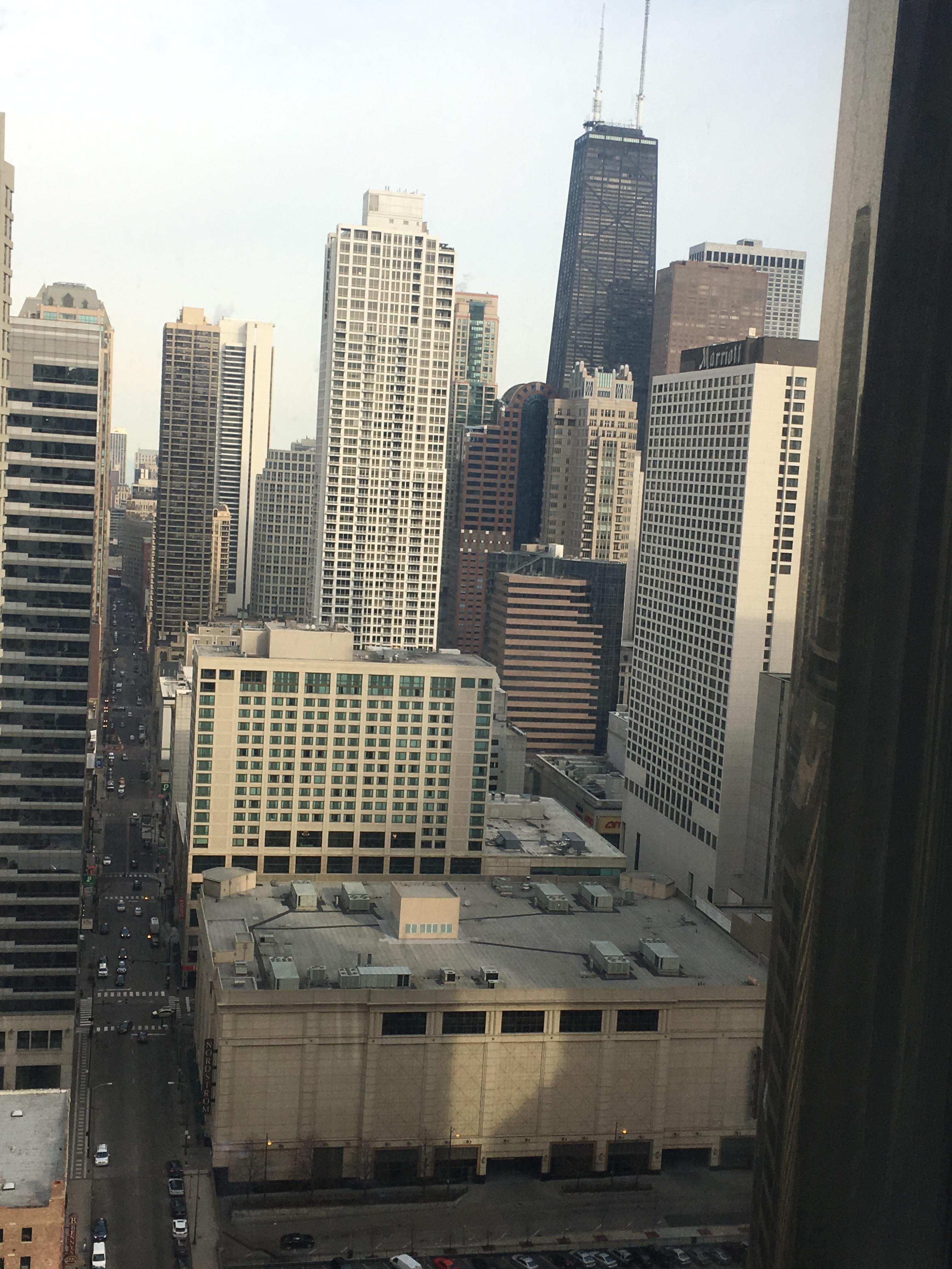 City view out our window on 26th floor