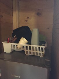 This is the kitchen cupboard