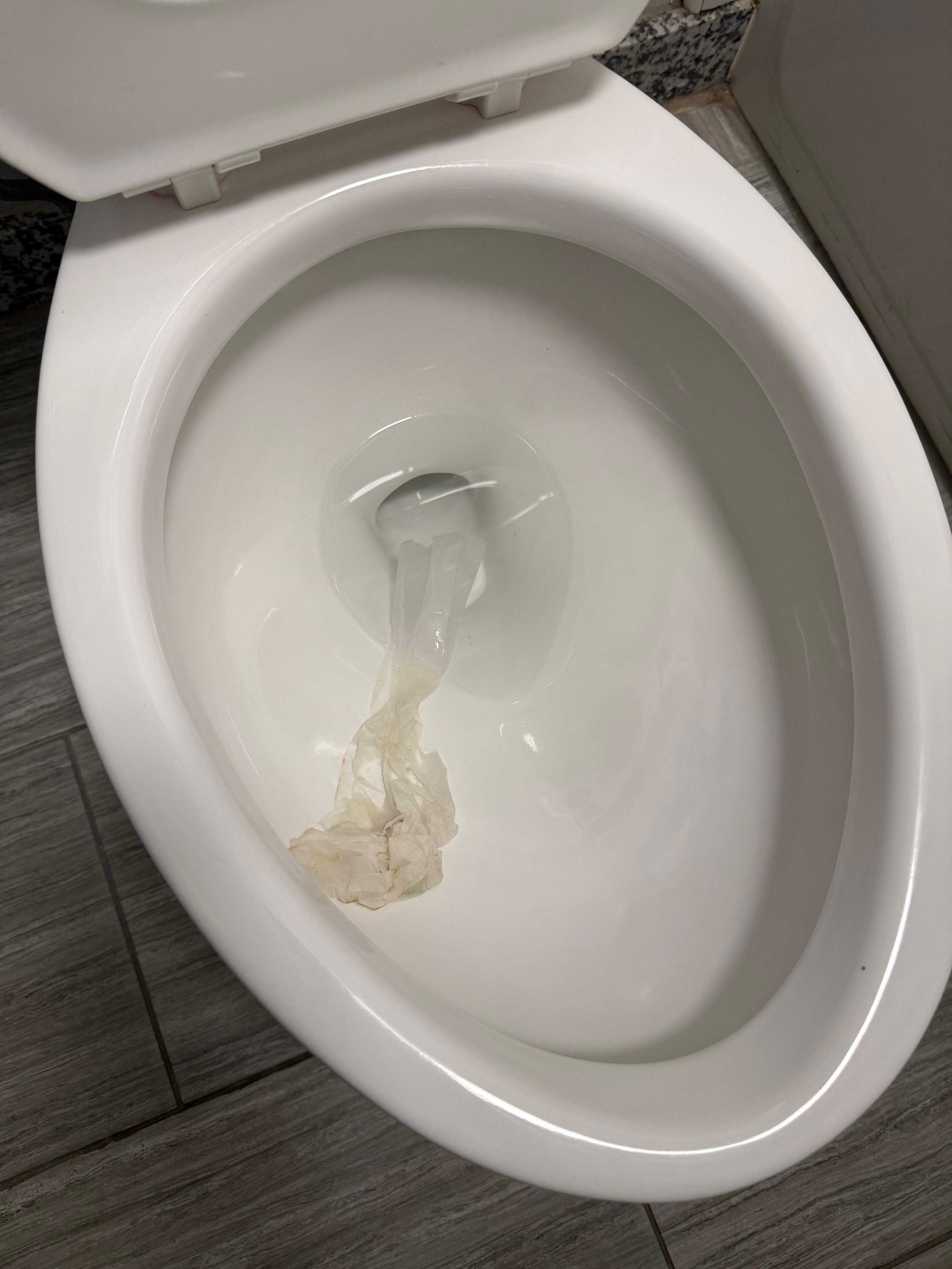 Dirty toilet