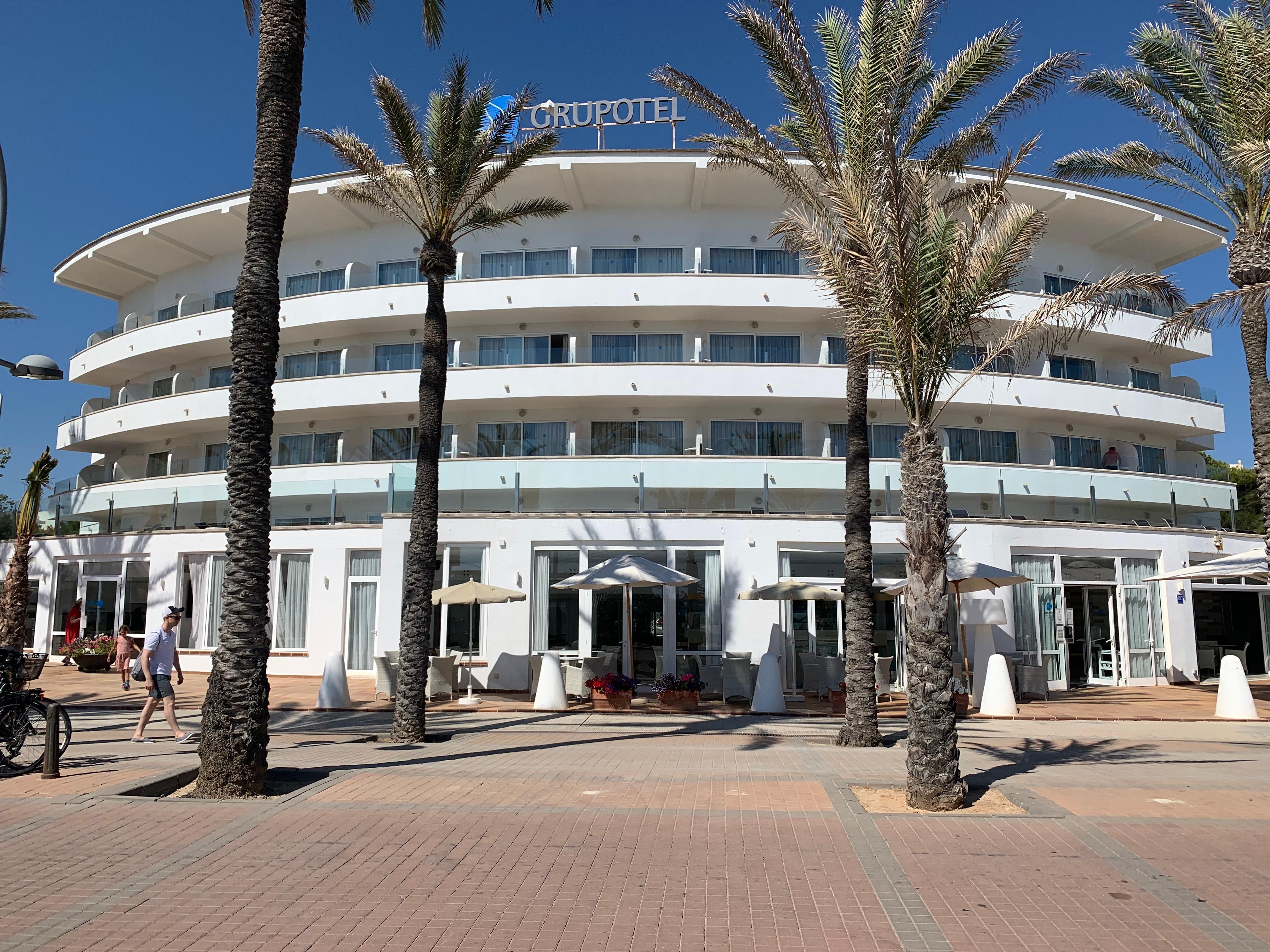 Front of the hotel