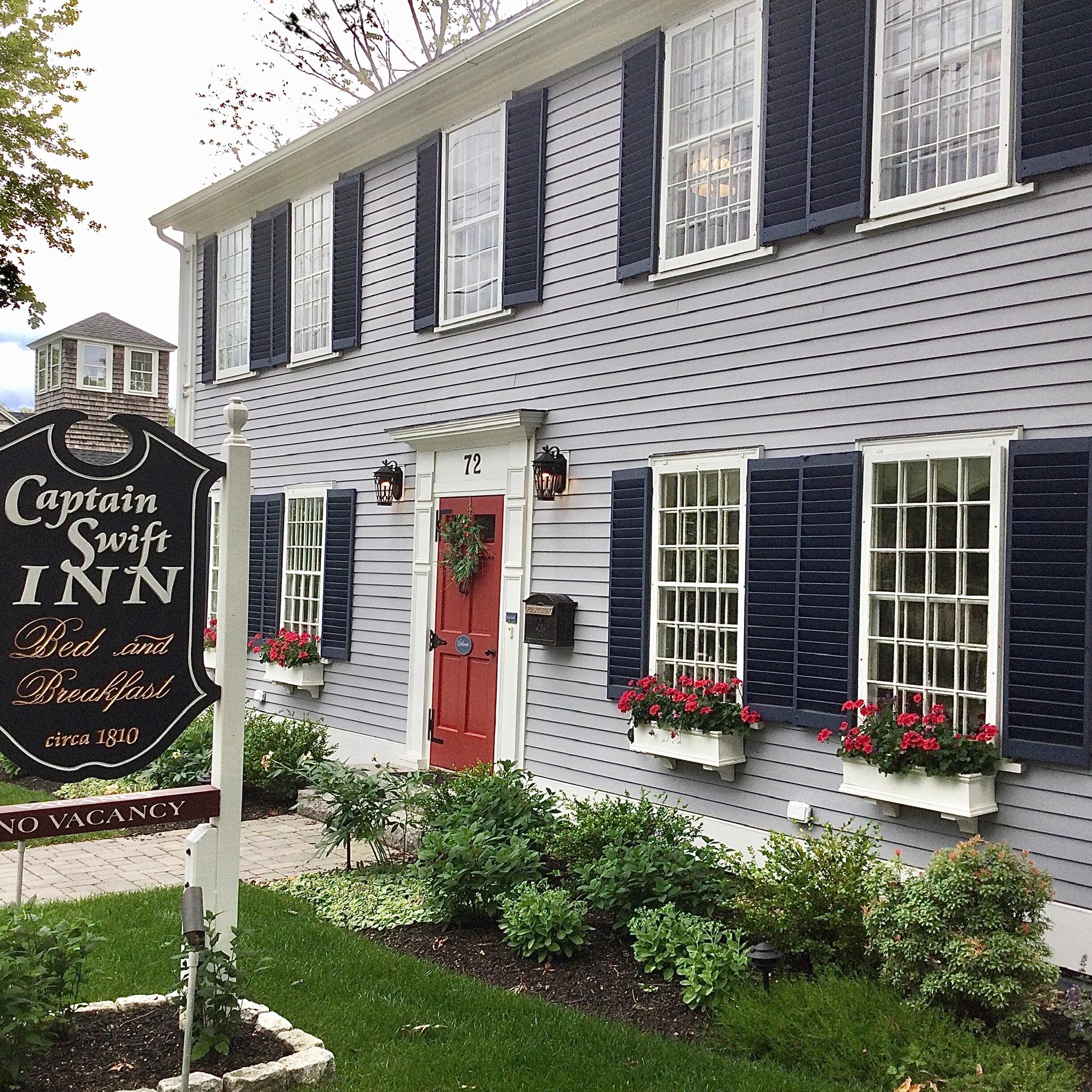 Front of the Inn- a charming Maine B& B