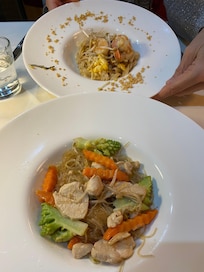 Dinner at hotel restaurant