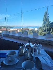 Utsikt vid frukosten