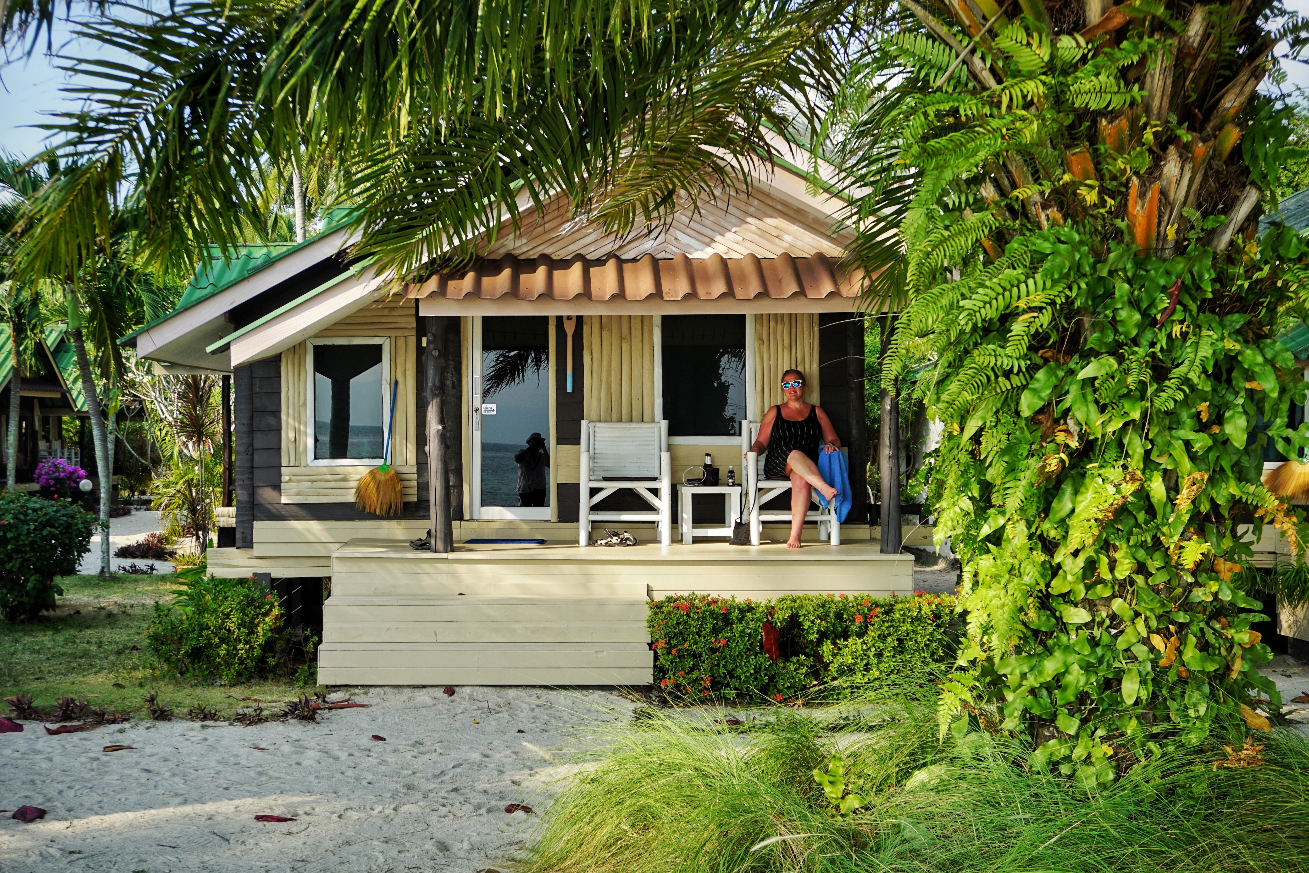 Beachfront bungalow