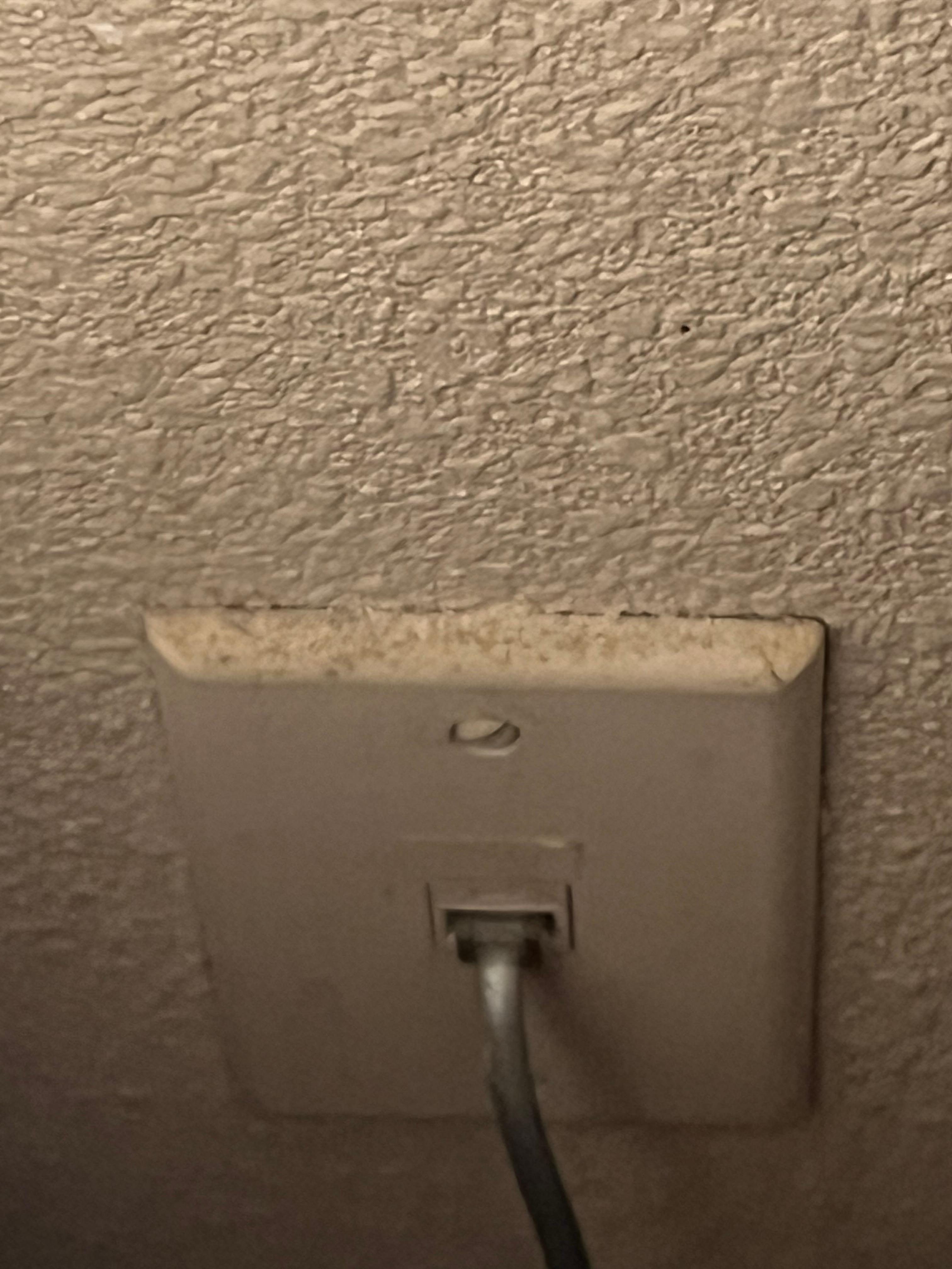 Dirty/dusty outlet covers 