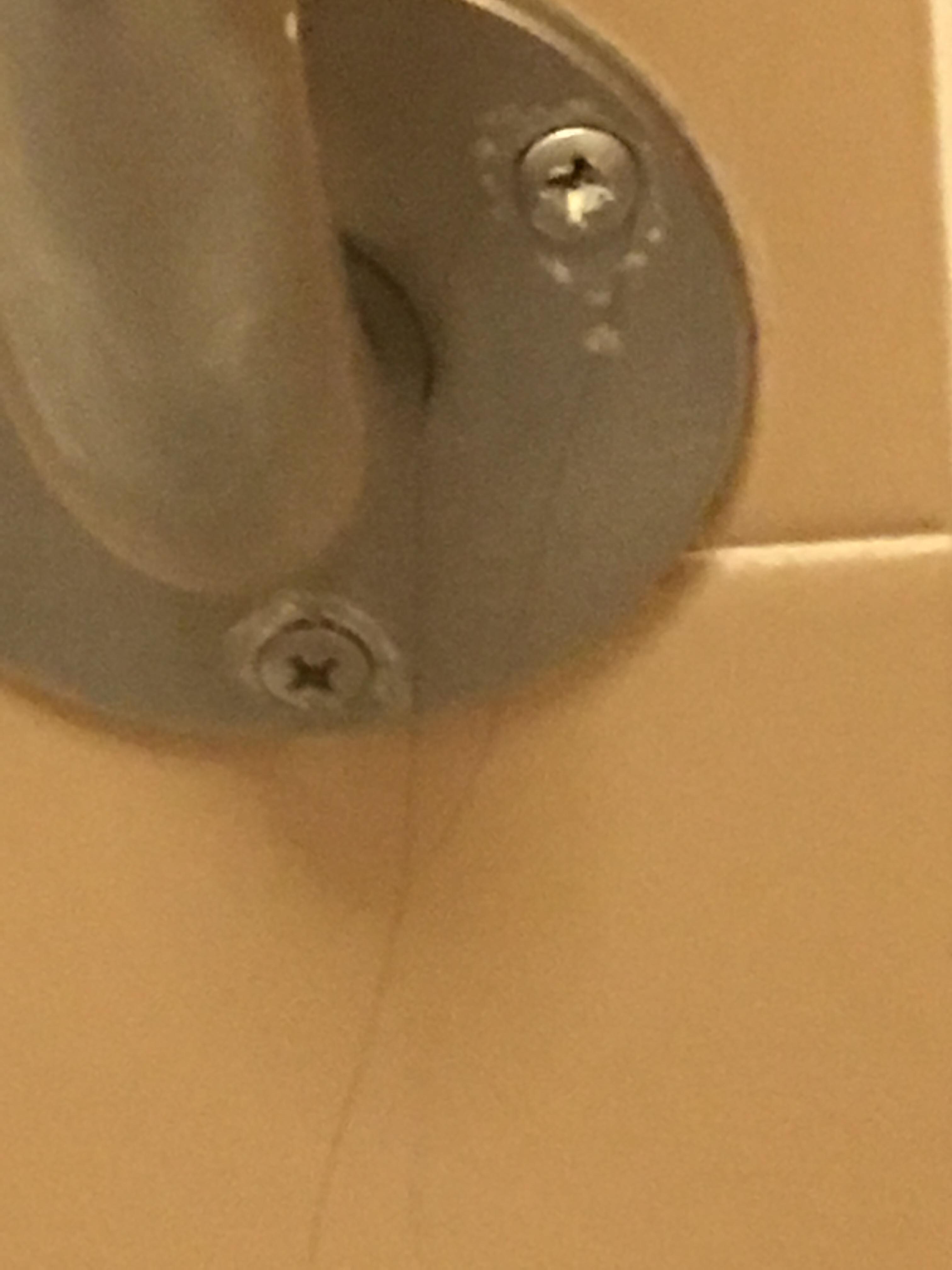Hair in tub