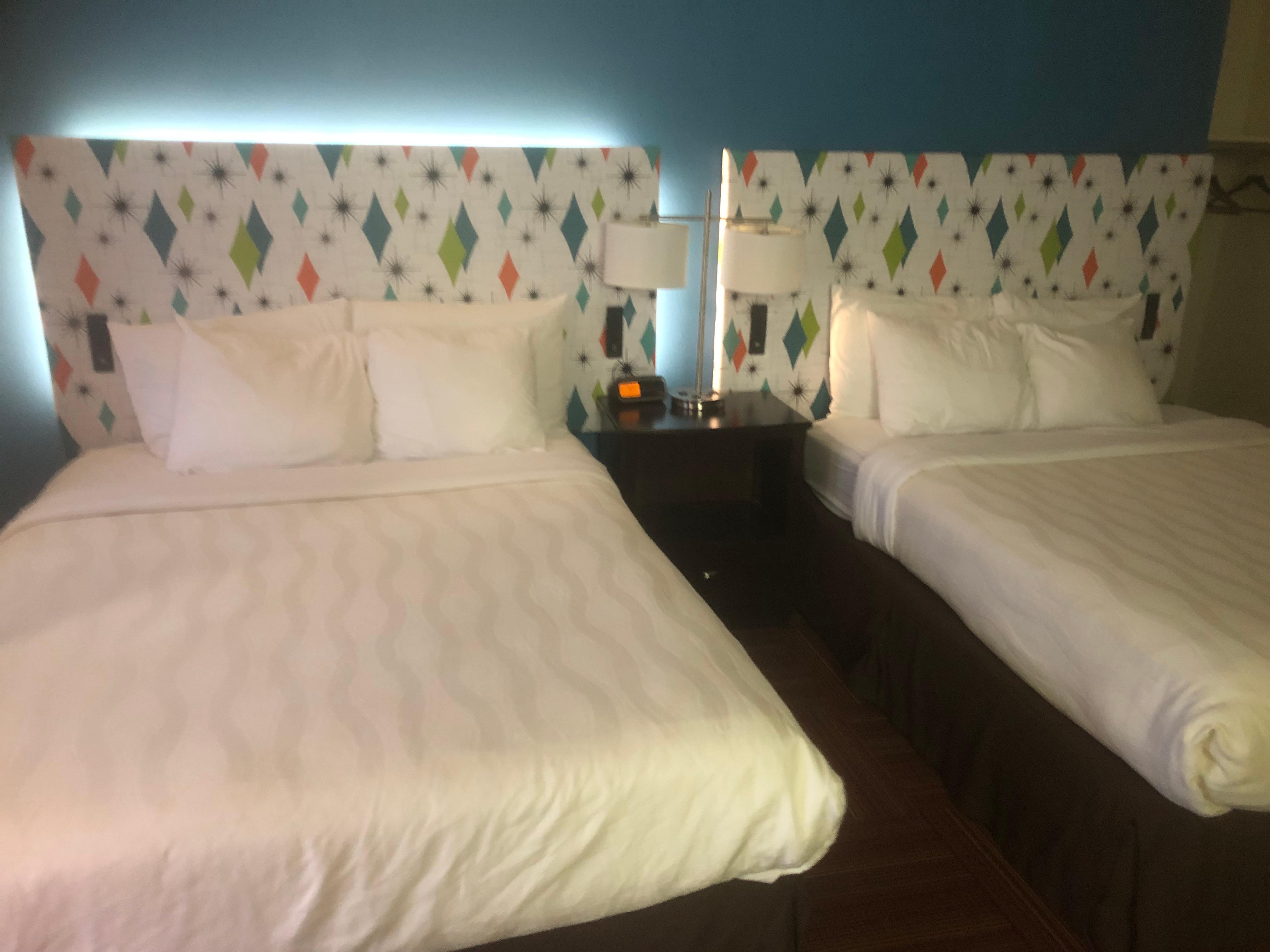 USB and electric in each headboard