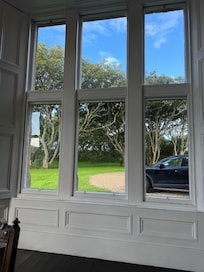 View from dining room