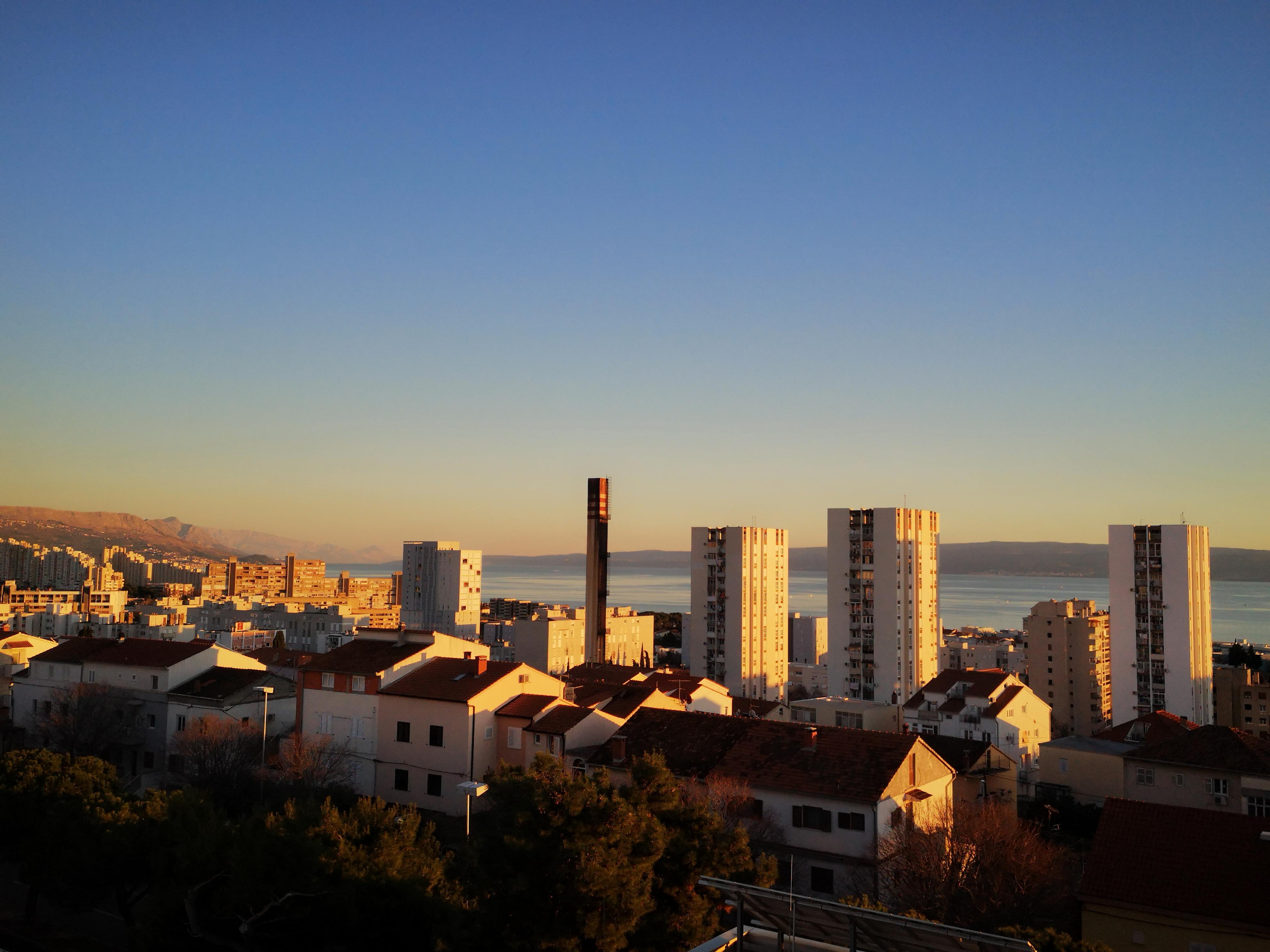 Blick vom Hotelzimmer 