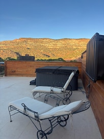 Rooftop patio