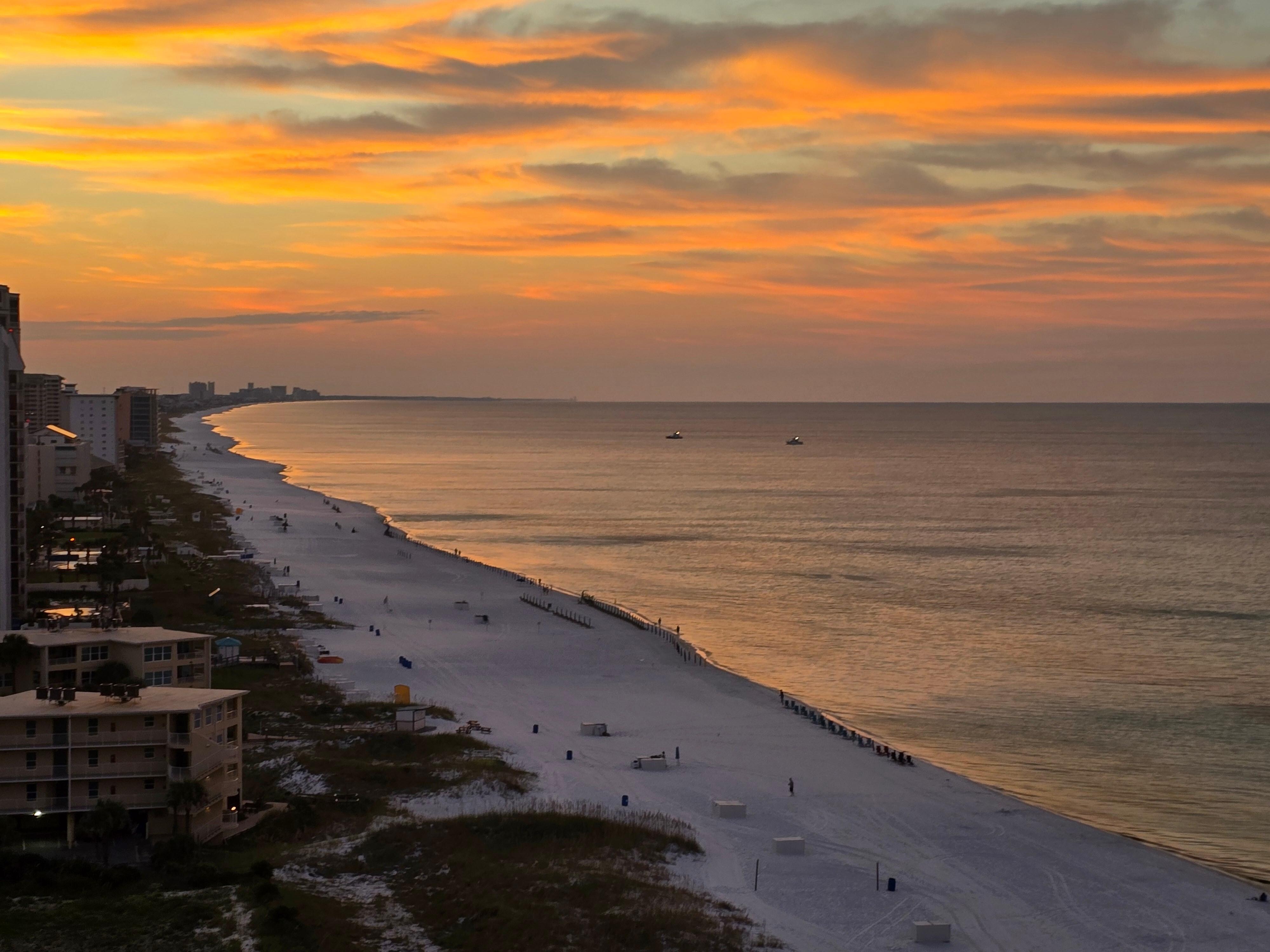 Sunrise from our Balcony