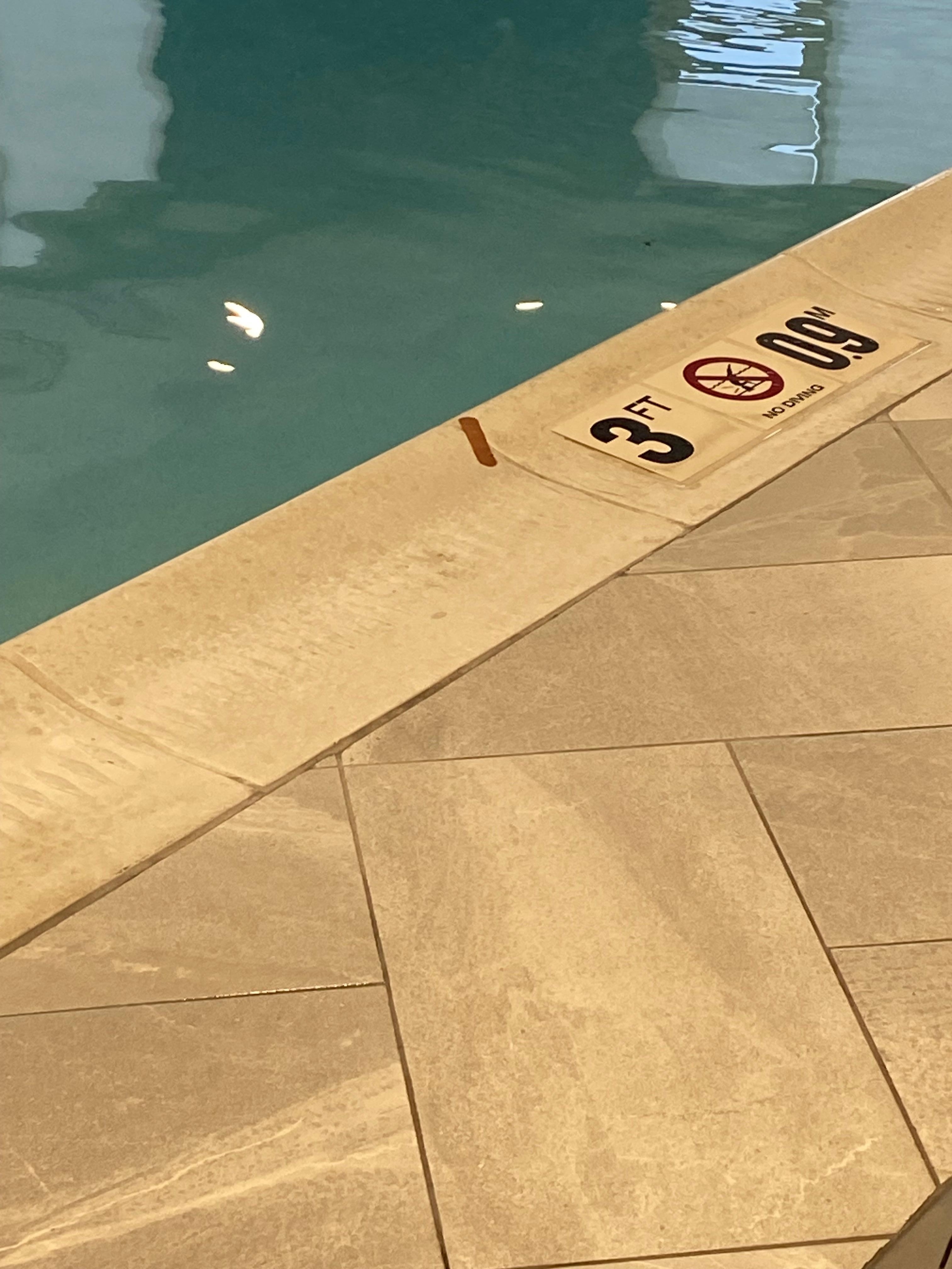 Band aid at pool 