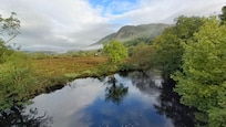 The view from the bridge in Aberfoyle