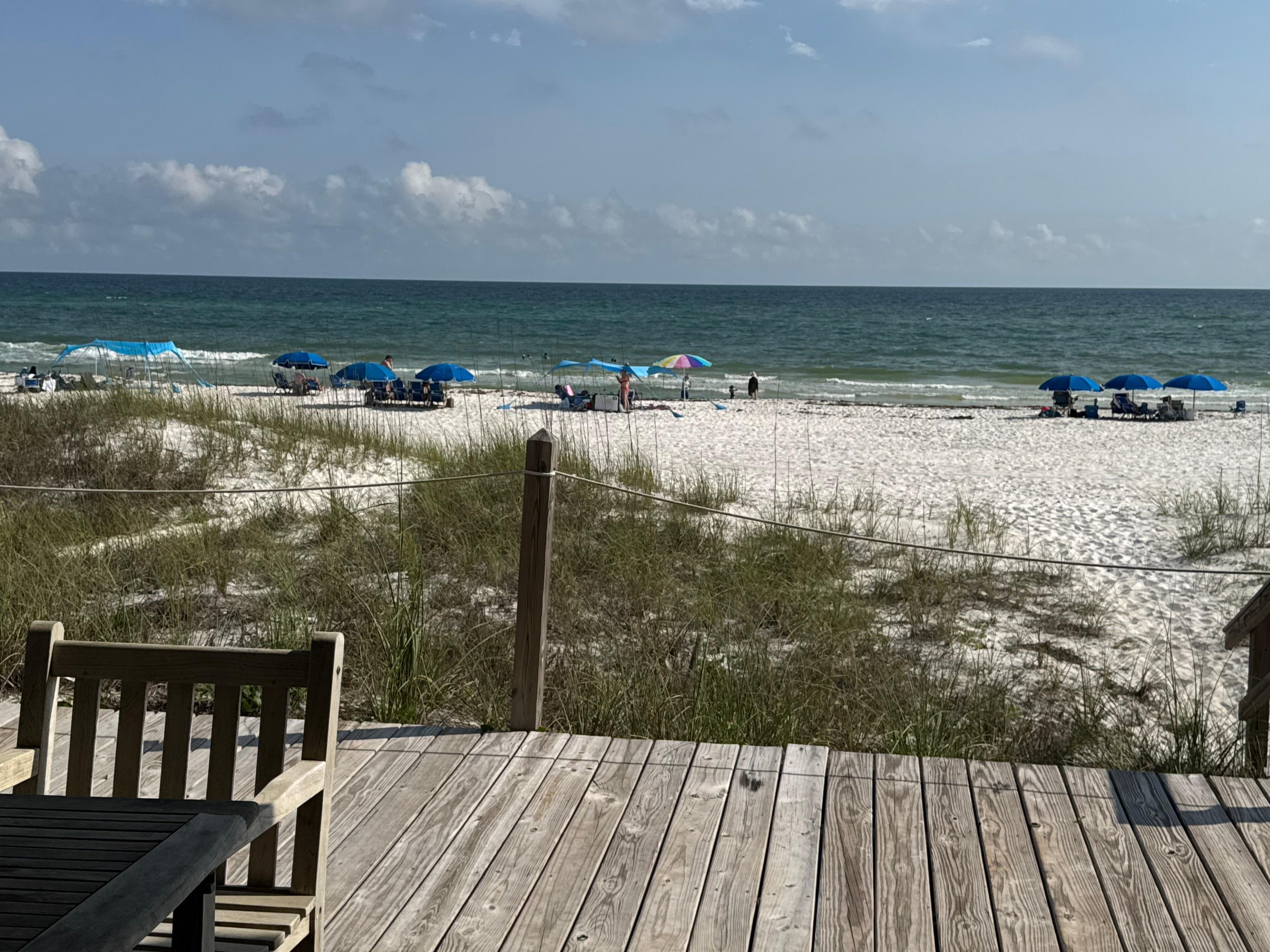 View from condo lower deck 