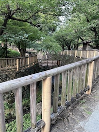 ホテル周辺の散歩道