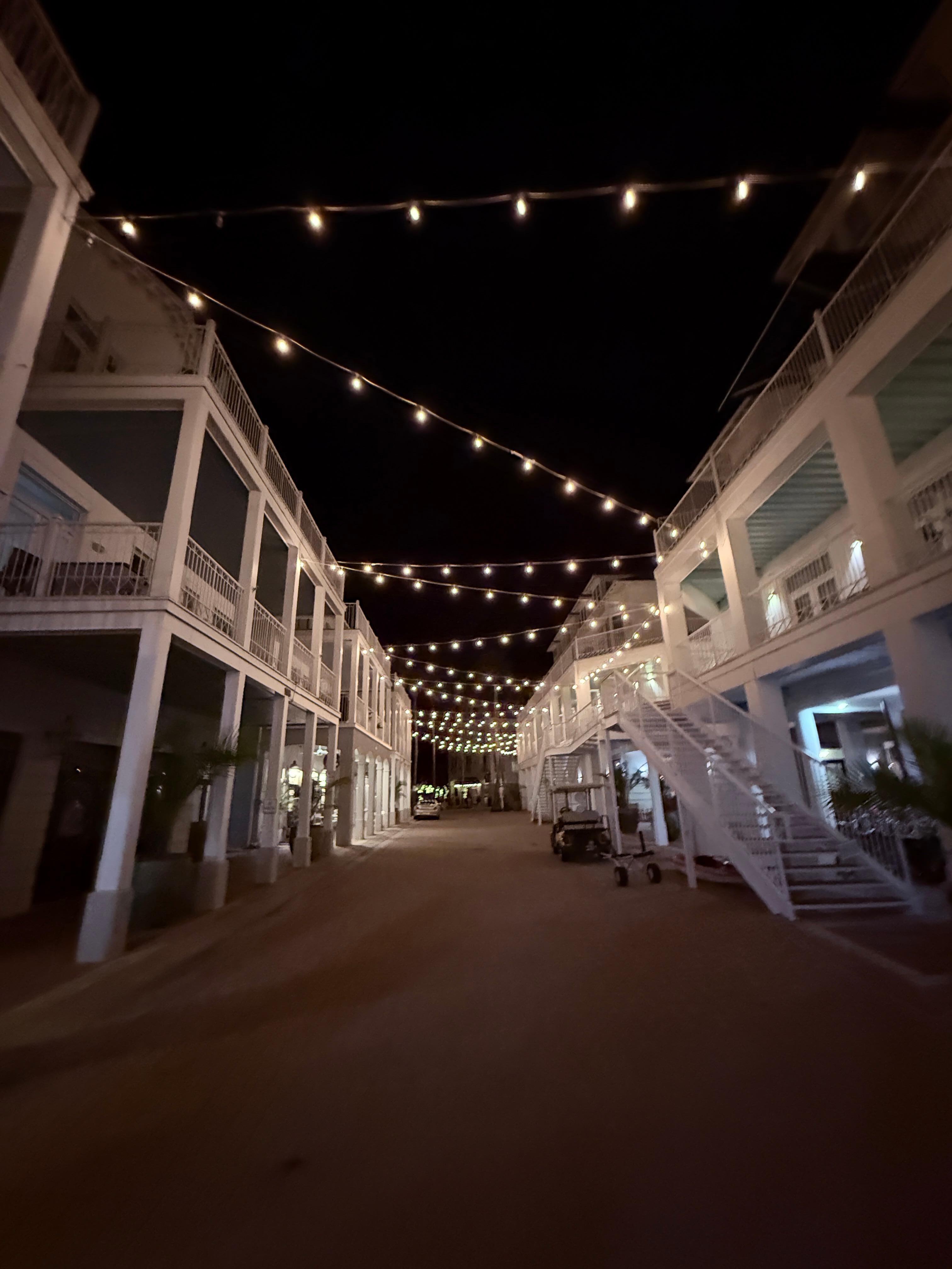 shopping center below condo