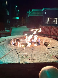 Fire pit we used every night