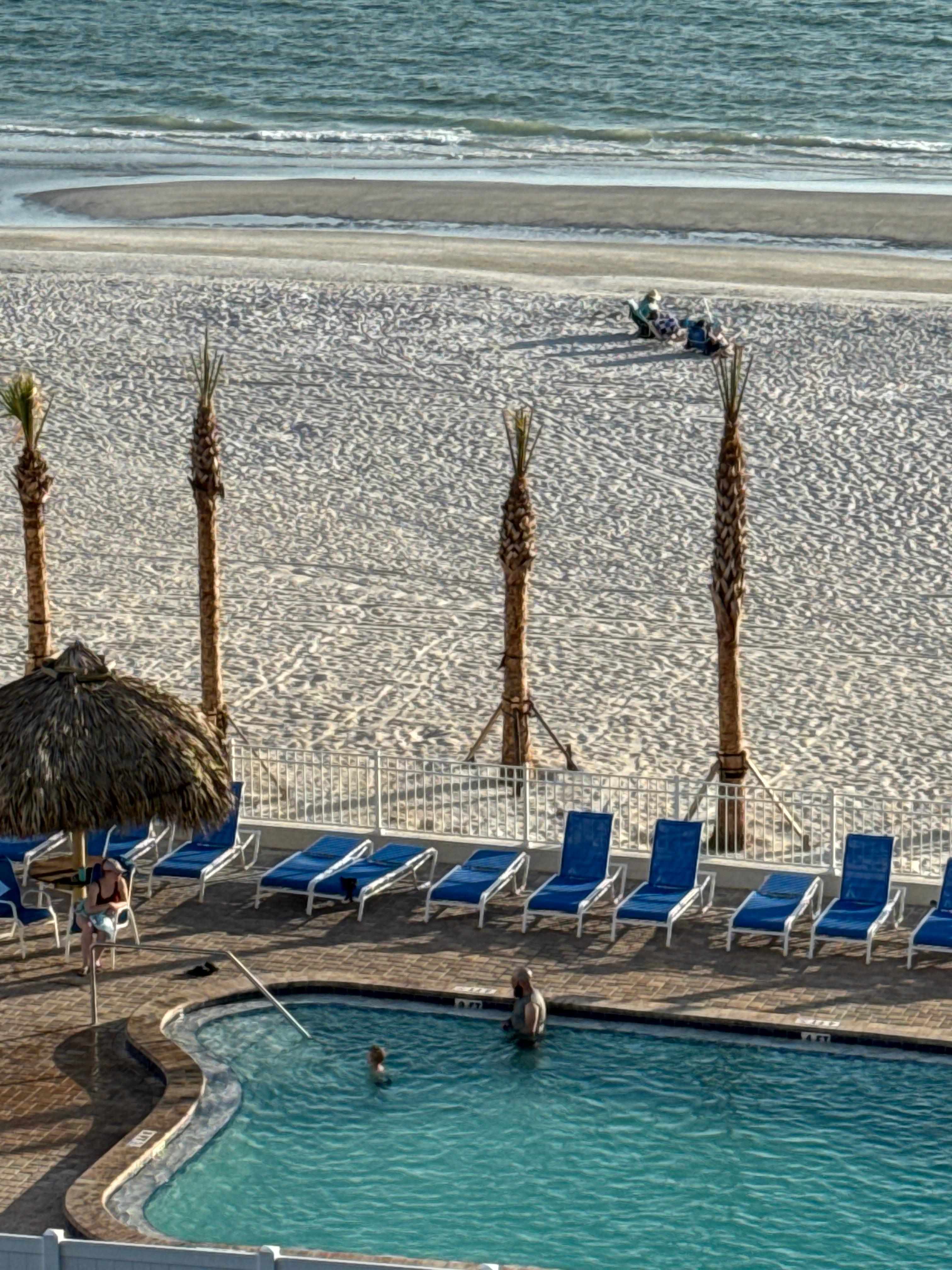 View from the balcony 