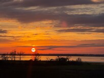 Sunset from the back porch