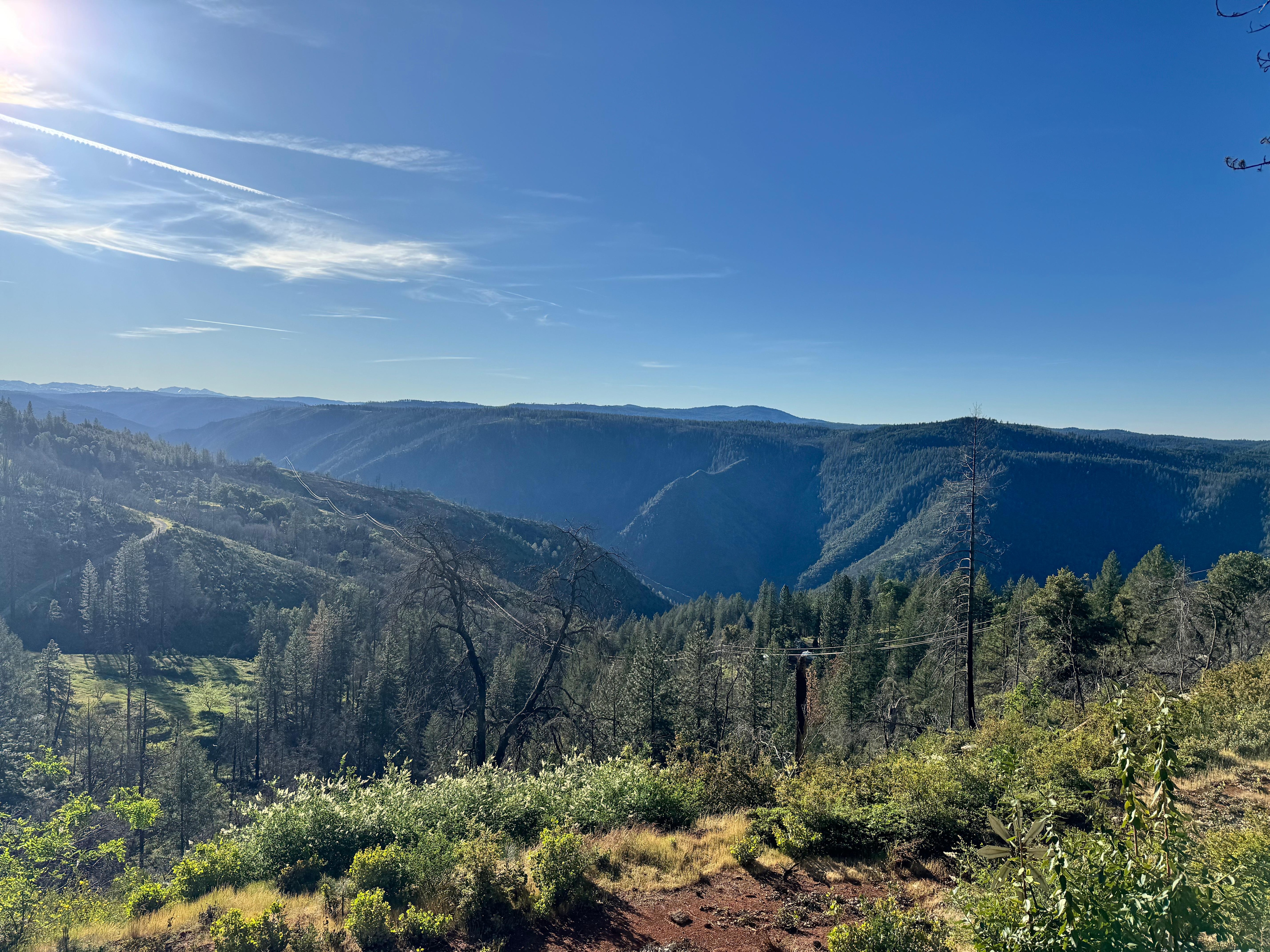 View from the deck