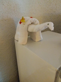 Towel decorations