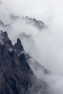 Trail Ridge Road above the rain showers. RMNP.