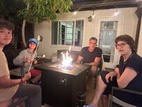 Enjoyed roasting marshmallows