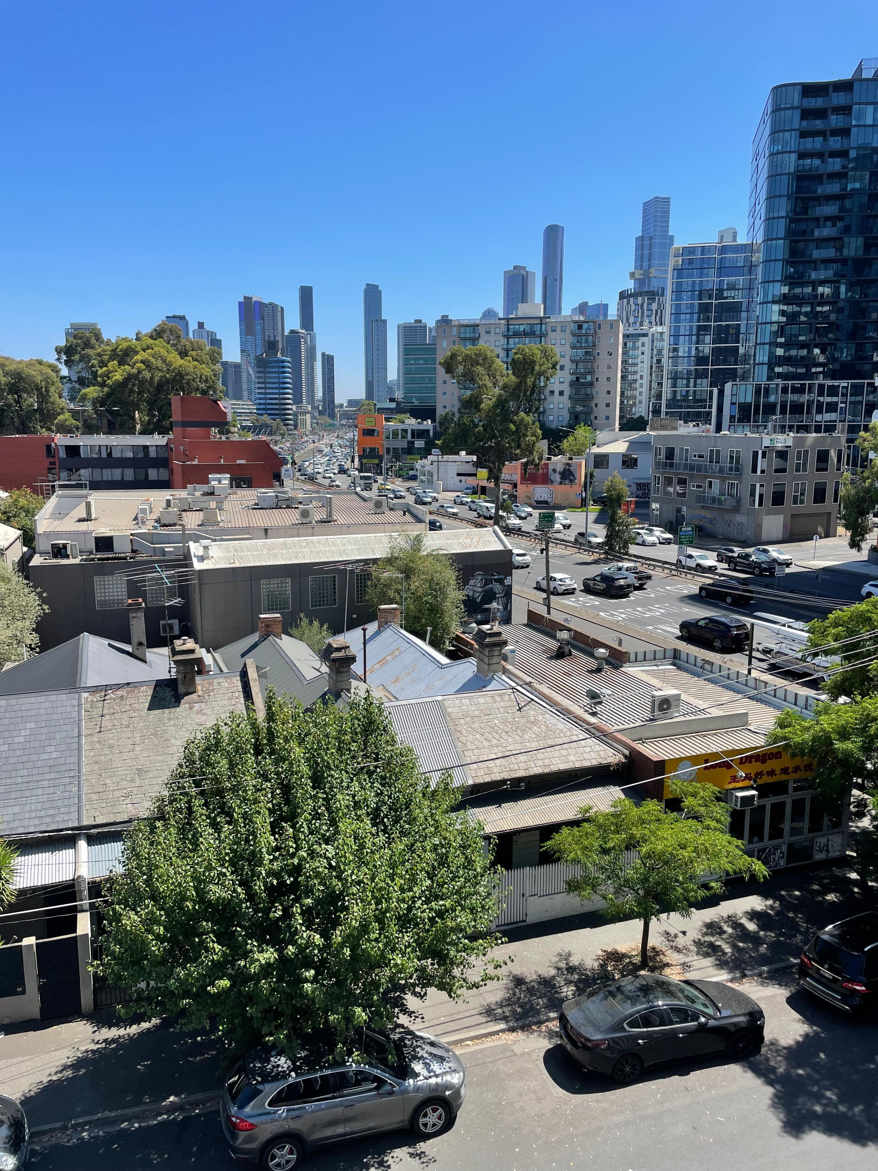 View from fourth floor