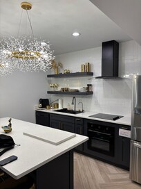 Functional and gorgeous -plus a boujee coffee machine!