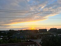 Sunset from crows nest