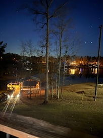 Beautiful view at night.