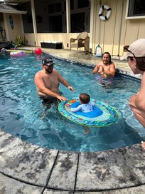 pool time