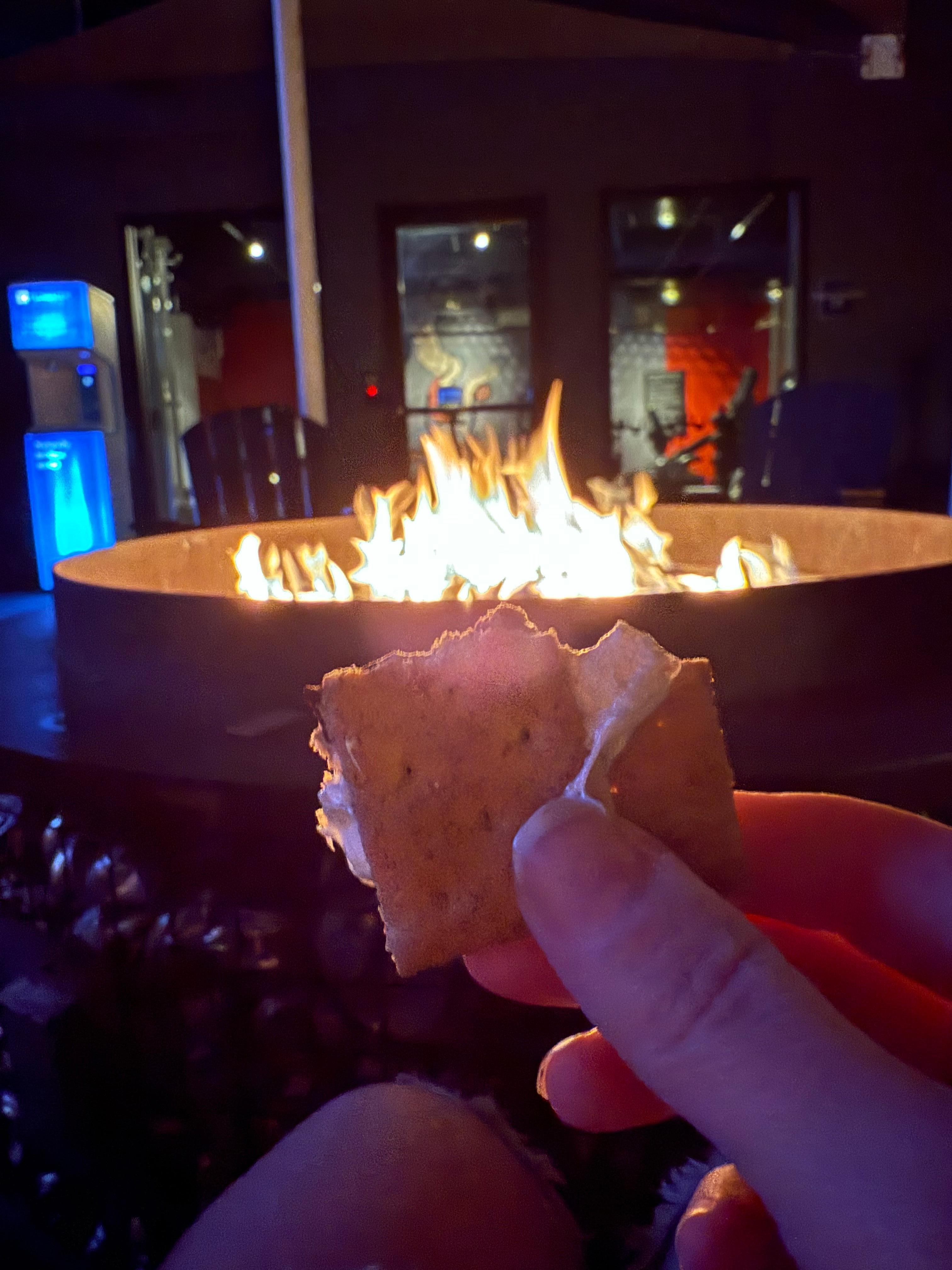S’mores by the fire
