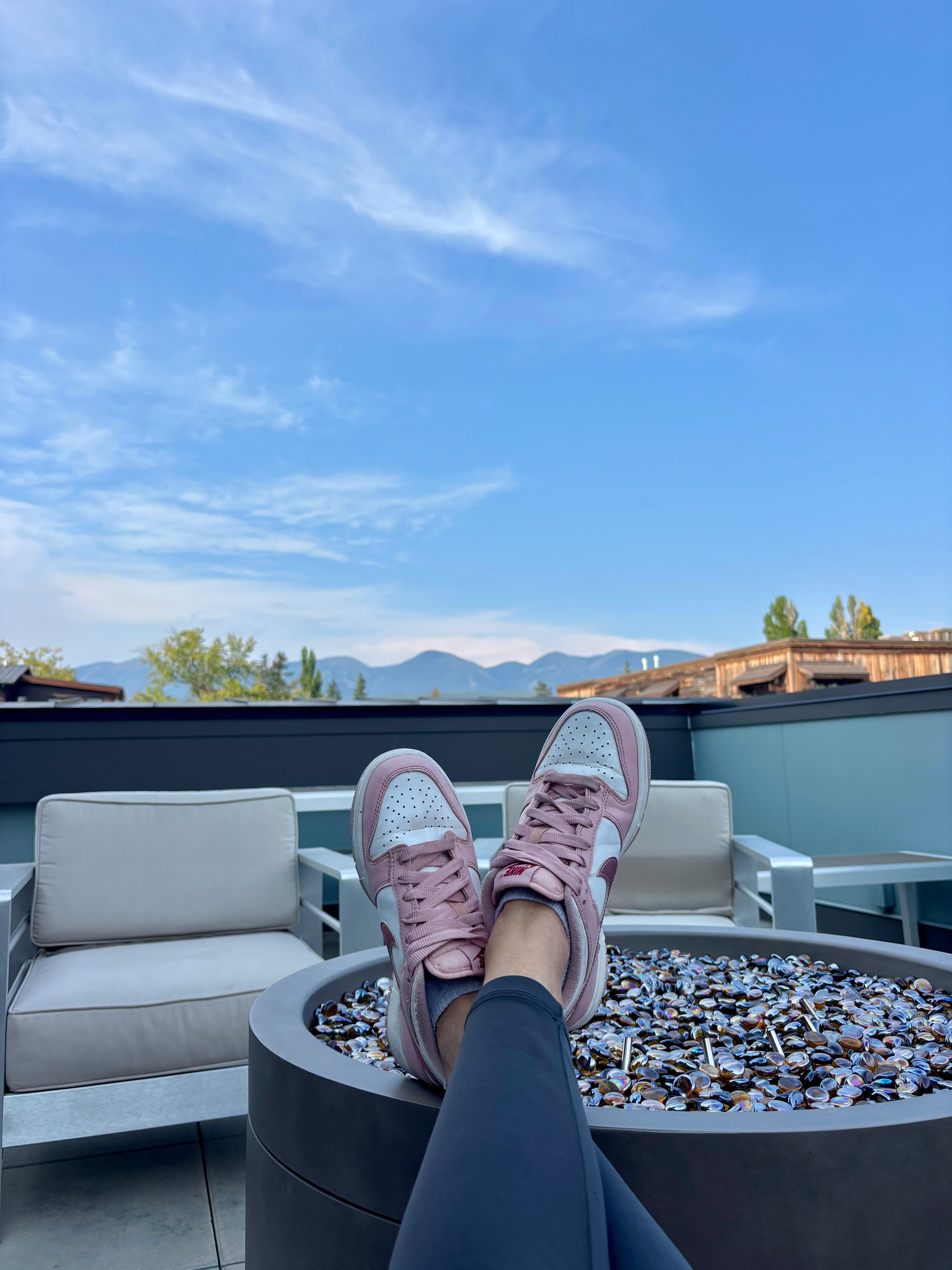 Coffee in the mornings and evenings here! 