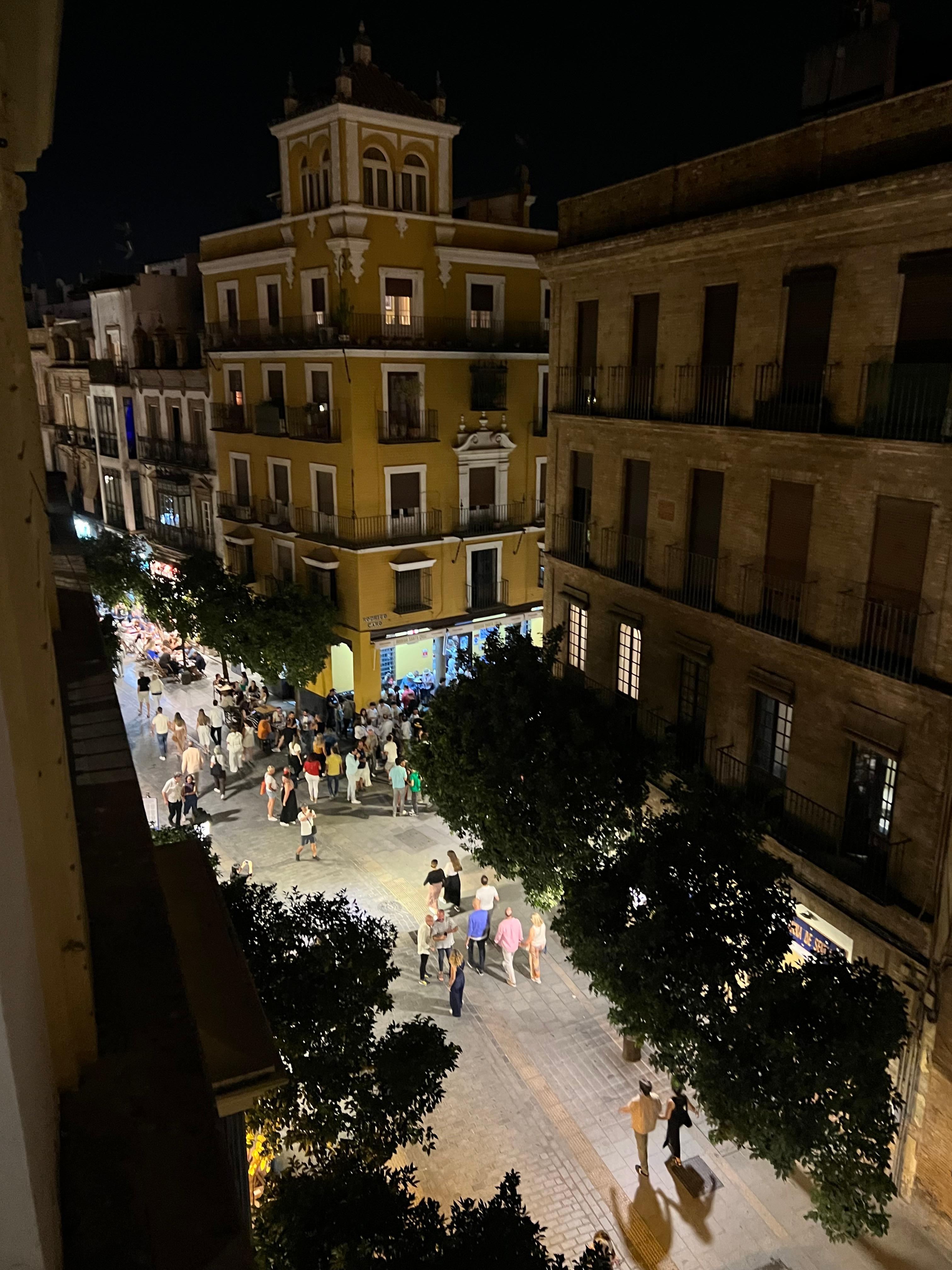 The view from the front windows