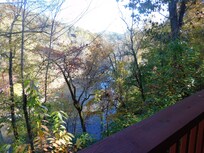Clean, clear river view.